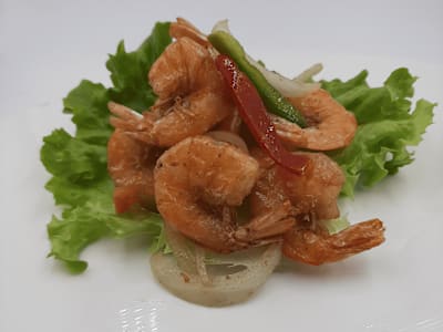 Gamberi in Salsa Agrodolce