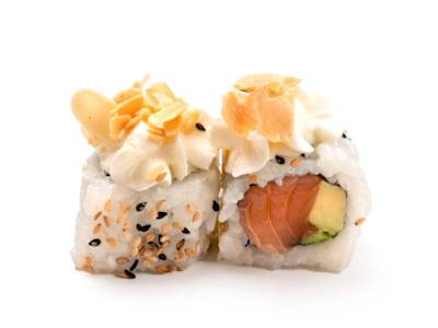 Uramaki Salmon Top