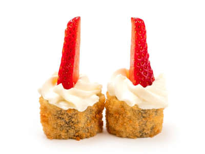 Hosomaki Fritto con Fragola