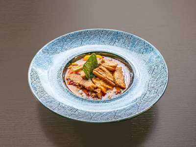 Anatra con Curry Rosso Thai
