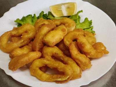 085 - Fritto Misto Frutti di Mare / Mixed Seafood Tempura / 海鲜混合天妇罗