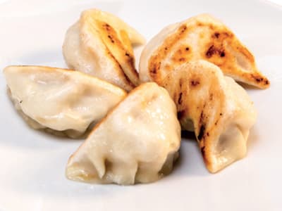 Ravioli con Carne alla Griglia