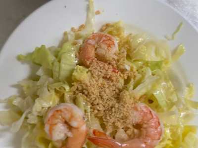 Insalata con Gamberi