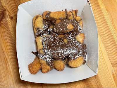 Chiacchiera alla Nutella