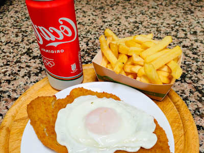 Menù cotoletta XXL per una persona