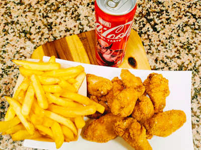 Menù…10 alette 🐓 . Di Pollo Crispy