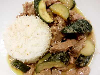 Manzo al Curry Verde