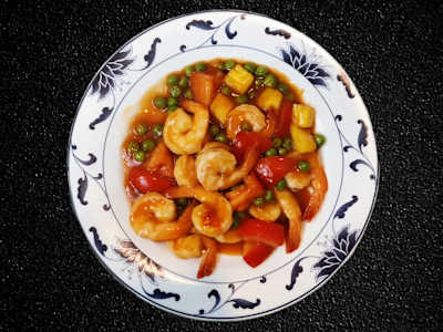46 -  Gamberetti in Salsa Agrodolce