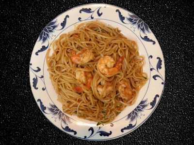 23 -  Capellini Saltati con Gamberi