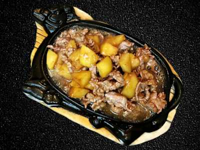 73a -  Vitello con Patate alla Piastra