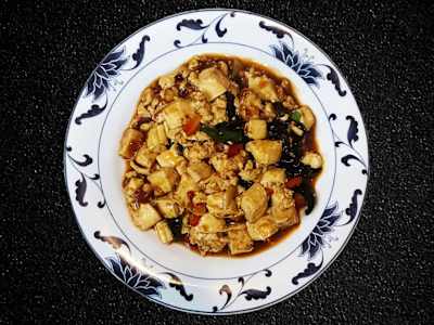 Ma-po  Tofu ( non vegetariano )