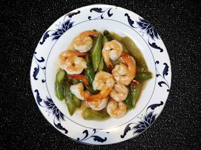 51a -  Gamberetti con Asparagi