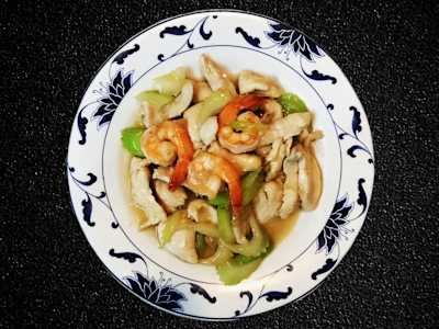 35 -  Pollo con Gamberi e Sedano