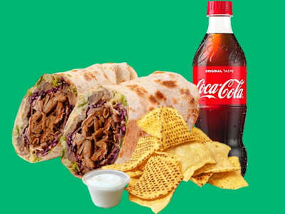 Burrito Vegan Holy- Veg + Nachos + Bibita A Scelta