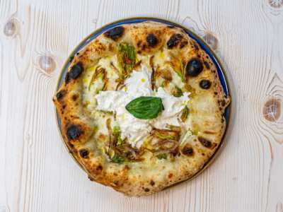 Fiori di Zucca e Guanciale di Amatrice