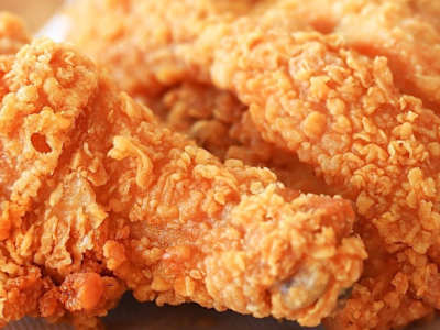 Crispy chicken al pezzo