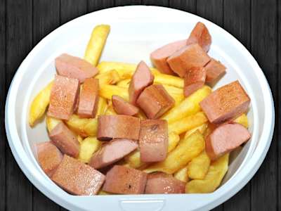 Vaschetta Patate Fritte e Wurstel