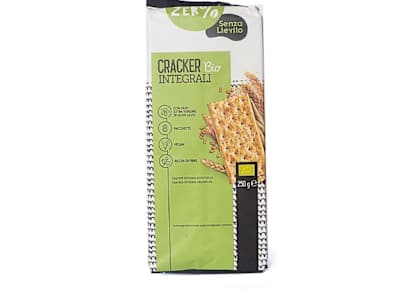 Cracker Bio Integrali Senza Lievito - Fior di Loto