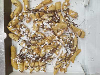 Angioletti con Nutella