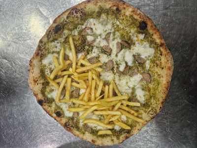 Pizza con Pesto