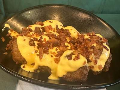 Polpettine con Cheddar e Bacon Croccante