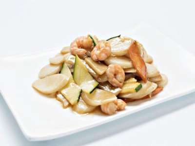 Gnocchi di Riso con Frutti di Mare