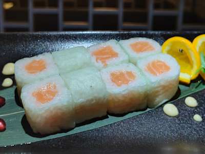 Hoso salmone verde