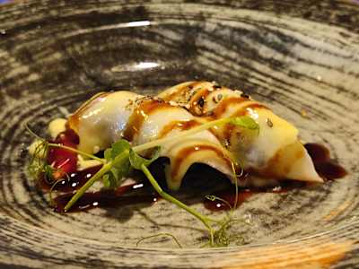 175-Black Branzino Flambe