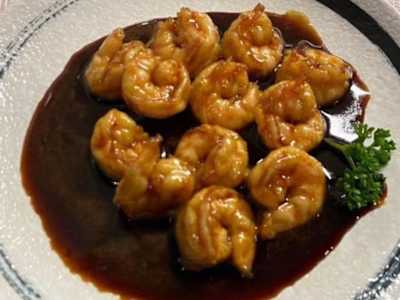 Gamberi in Salsa Teriyaki