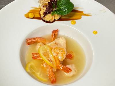 44b- Gamberi dolce al limone