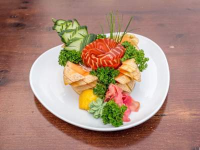 Sashimi Black Salmon