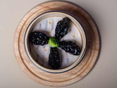 Ravioli al Nero di Seppia