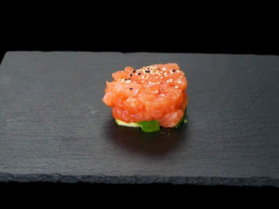 Tartare Sake e Avocado