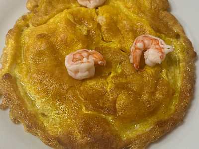 Frittata di Gamberi