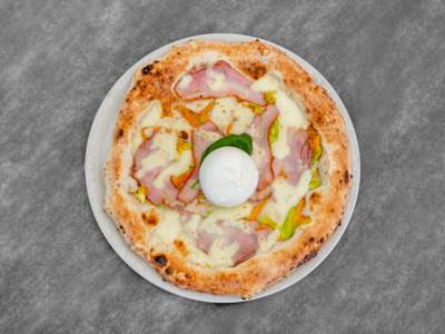 Fiori di Zucca e Guanciale di Sauris IGP