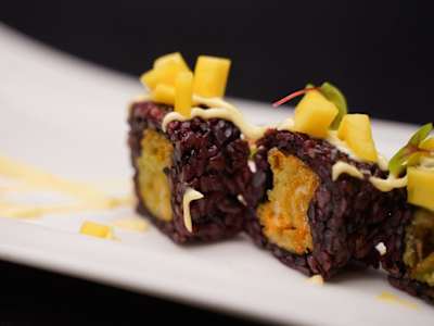Uramaki Noir Flower