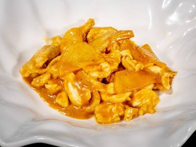 Pollo Curry al Latte di Cocco