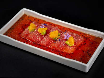 Carpaccio Green Tuna 4 Pezzi