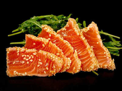 Tataki Salmone