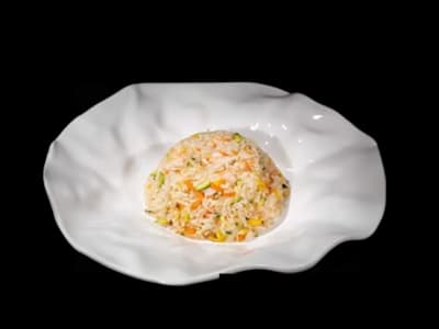 Riso Gamberi e Verdure