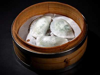 Gyoza di Gamberi e Spinaci