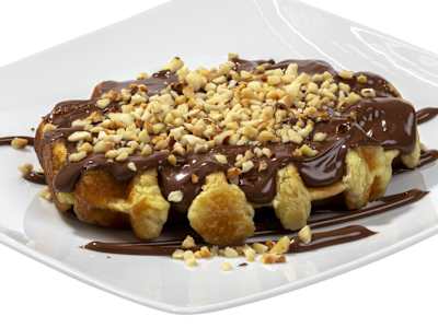 Waffel Nutella
