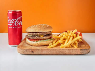 Hamburger Twin Cheeseburger