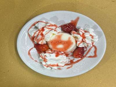 Pannacotta con le Fragole