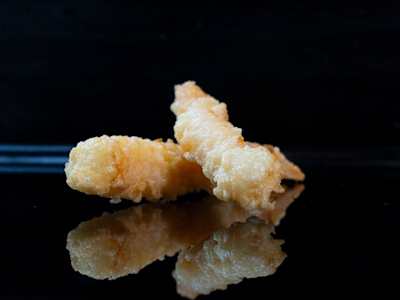 Gamberi in Tempura