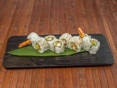 Uramaki Tempura di Gamberi e Avocado