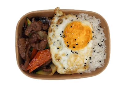 Bibimbap manzo