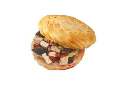 Jiamo con Verdure Miste-burger cinese