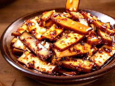 Toufu Gan stufato 豆干
