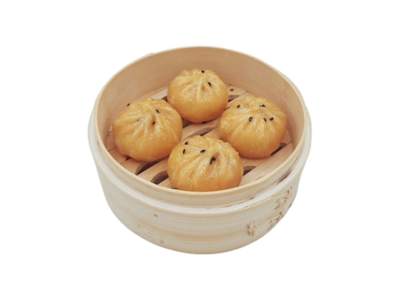 Mini bao pollo vapole-4pezzi